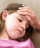 Fieber macht Kinder oft schlapp