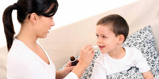 Medizin fürs kranke Kind