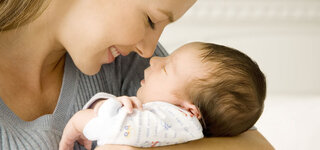 Mutter mit Baby