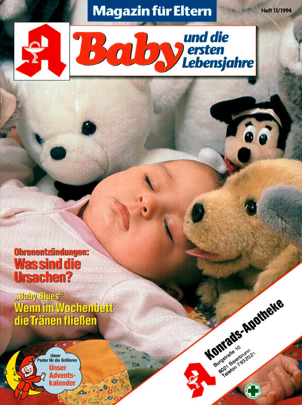 Heftcover 1994 Baby und die ersten Lebensjahre