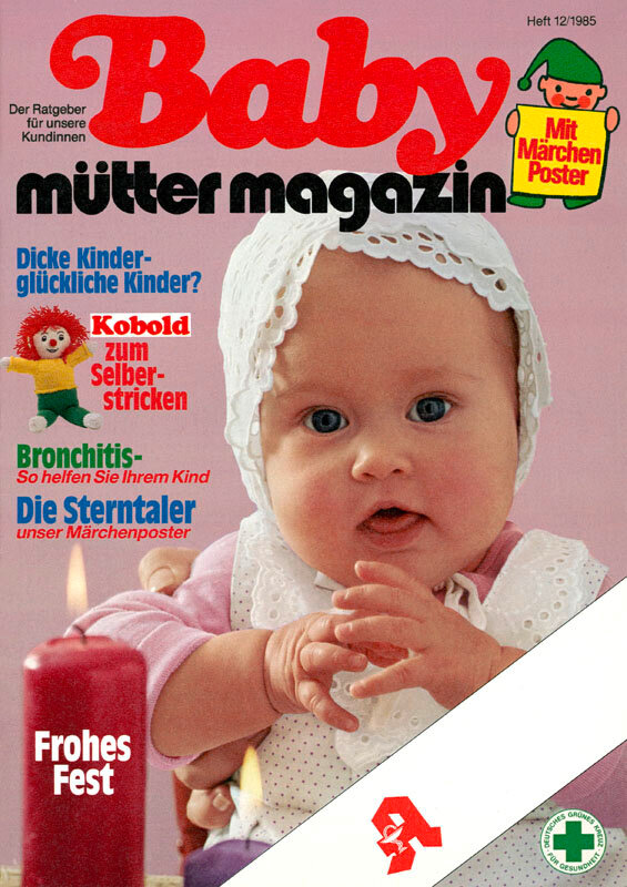 Heftcover 1985 Baby mütter magazin