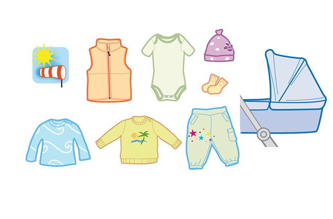 Die richtige Kleidung fürs Baby
