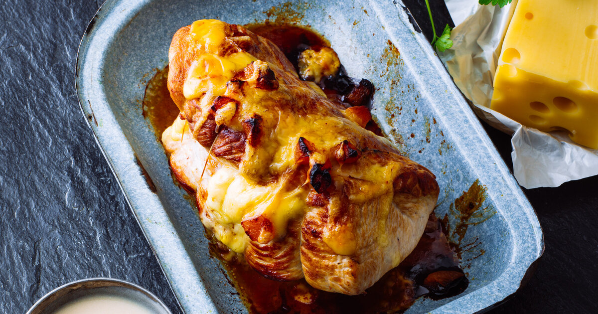 Puten-Cordon-bleu mit Allgäuer Emmentaler | Apotheken Umschau