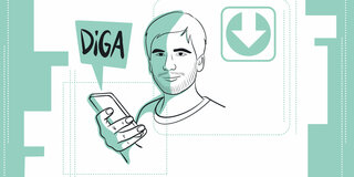 Digitale Gesundheitsanwedungen (DiGA) sollen Erkrankten bei der Genesung helfen.