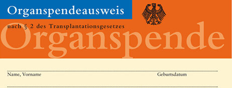 Organspendeausweis zum Ausdrucken | Apotheken Umschau