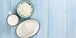 Laktose steckt vor allem in Milchprodukten.