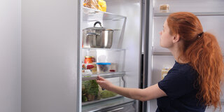 Noch genießbar? Fertig zubereitet Gerichte können bis zu drei Tage im Kühlschrank gelegert werden.