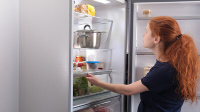 Noch genießbar? Fertig zubereitet Gerichte können bis zu drei Tage im Kühlschrank gelegert werden.