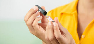 Insulinpatrone einsetzen
