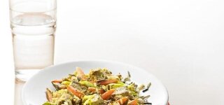 Bunter Gemüsereis mit Fleisch