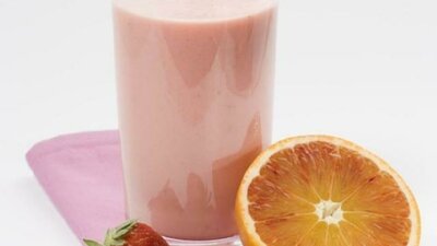Erdbeer-Orangen-Shake