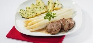Rinderfilet mit Spargel