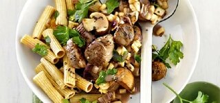 Wild-Pasta mit Maronen