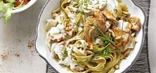 Hähnchen-Geschnetzeltes in Senfsauce