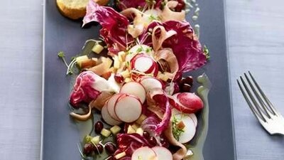 Salat mit Radieschen