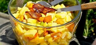 Kürbis-Kartoffel-Salat