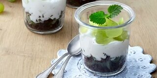 Weintrauben-Trifle