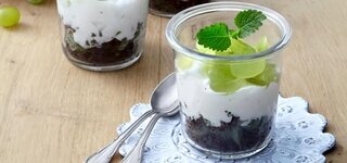 Weintrauben-Trifle