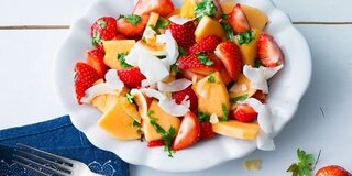 Erdbeer-Melonen-Salat
