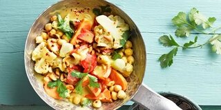 Süßkartoffel-Blumenkohl-Curry