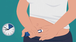 Erklärfilm zum Thema "Richtig Insulin spritzen"