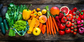 Obst und Gemüse hat je nach Sorte unterschiedlich viele Kalorien
