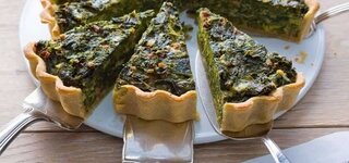 Grüne Gemüse-Quiche