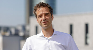 Carsten Clanget, Geschäftsführer eines Unternehmens, das Senioren-Tablets entwickelt, Berlin
