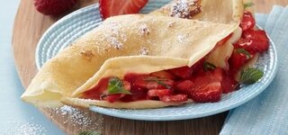 Erdbeer-Crepes