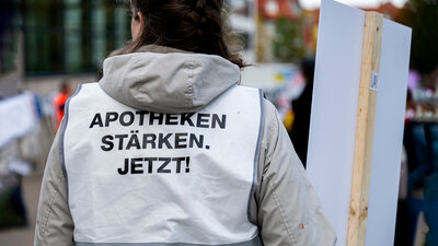 Heilberufler demonstrierten bereits am 1. November in Thüringen – darunter viele Apothekerinnen und Apotheker.