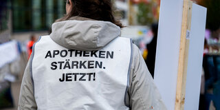 Heilberufler demonstrierten bereits am 1. November in Thüringen – darunter viele Apothekerinnen und Apotheker.