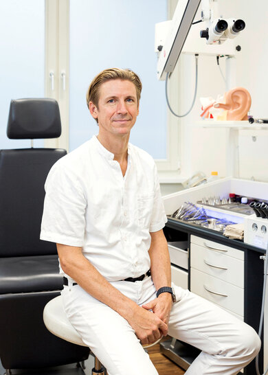 Dr. Hannes Kutta ist niedergelassener HNO-Arzt in Hamburg.