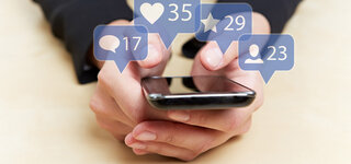 Instagram Soziale Medien Vernetzung bei Herzfehlern