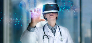 VR Brille im Krankenhaus vor Operationen