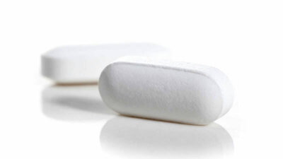Weiße Tabletten