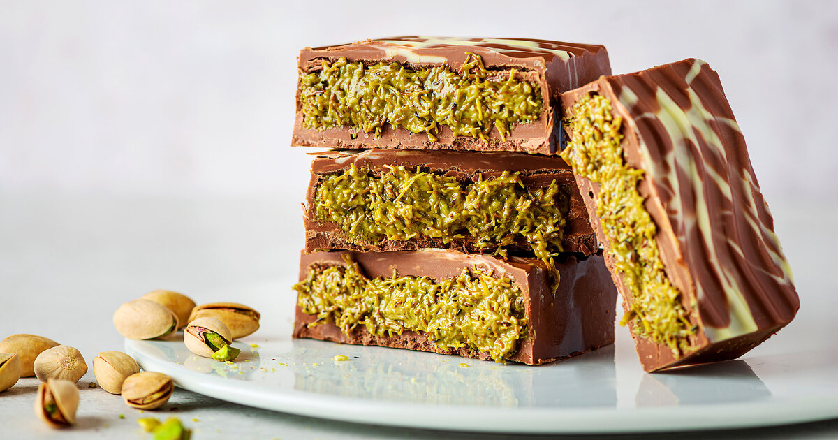 Macht Pistaziencreme die DubaiSchokolade gesund? Apotheken Umschau