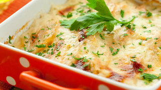 Kohlrabi-Kartoffel-Gratin
