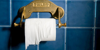 Toilettenpapier Rolle