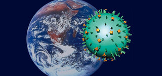 Grippe-Virus Weltweit