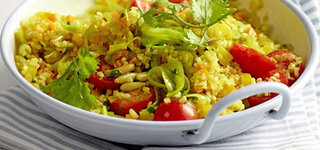 Gemüsetopf mit Bulgur