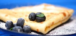 Blaubeercreppes