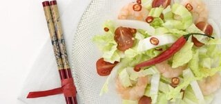 Scharfer Chinakohlsalat