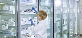 Chemikalien im Kühlschrank