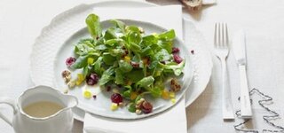 Feldsalat mit Cranberries