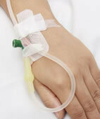 Über eine intravenöse Infusion können Medikamente gegeben werden