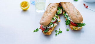 Hähnchen-Sandwich
