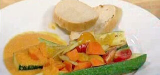 Gefüllte Zucchini