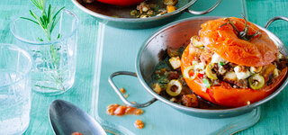 Gefüllte Tomaten mit Hackfleisch