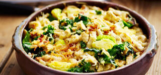 Buchweizenspätzle mit Gemüse