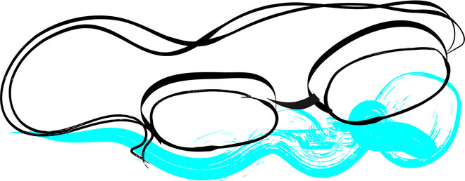 Illustration Taucherbrille